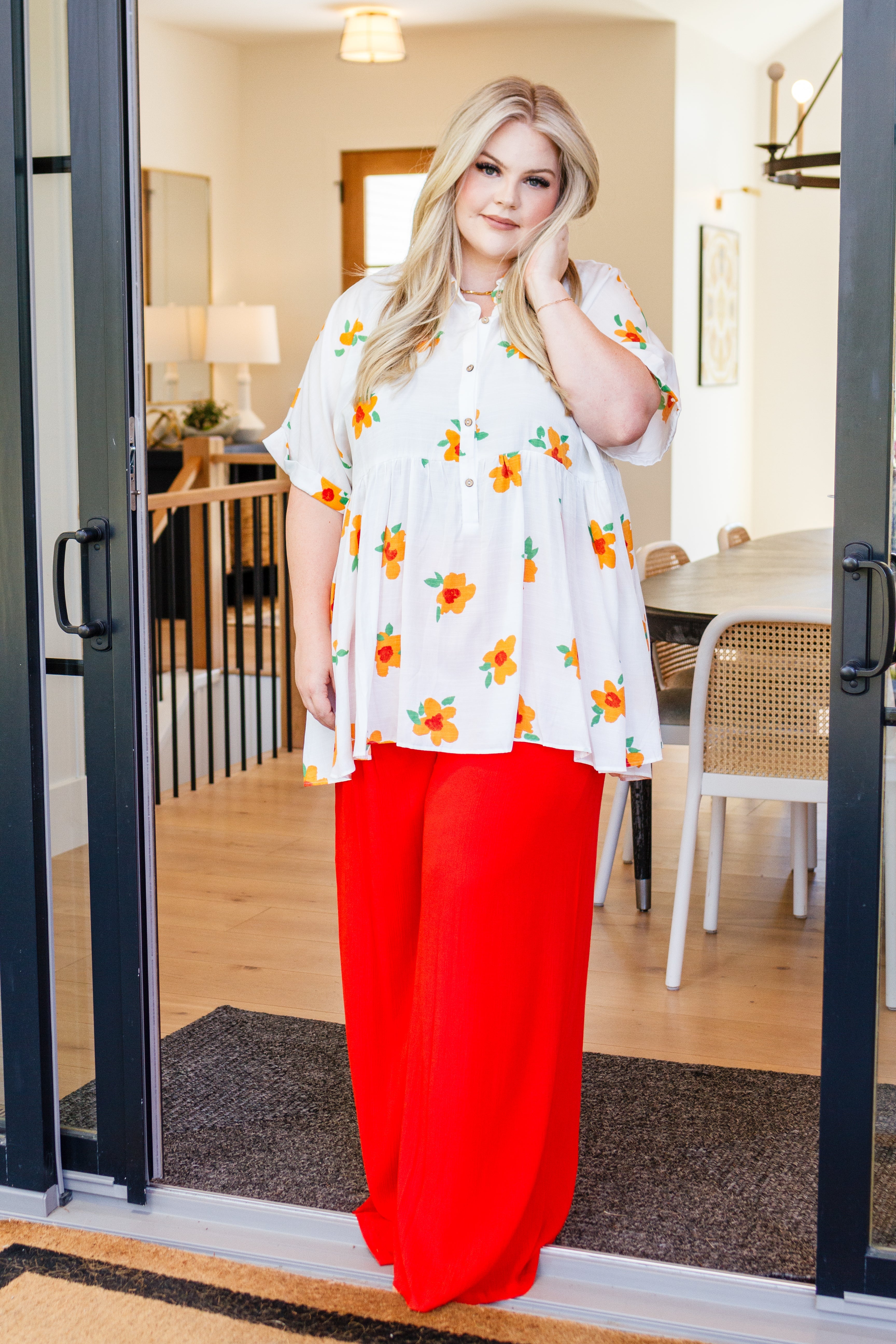 BlissedOutButtonUpBabydollTunic13