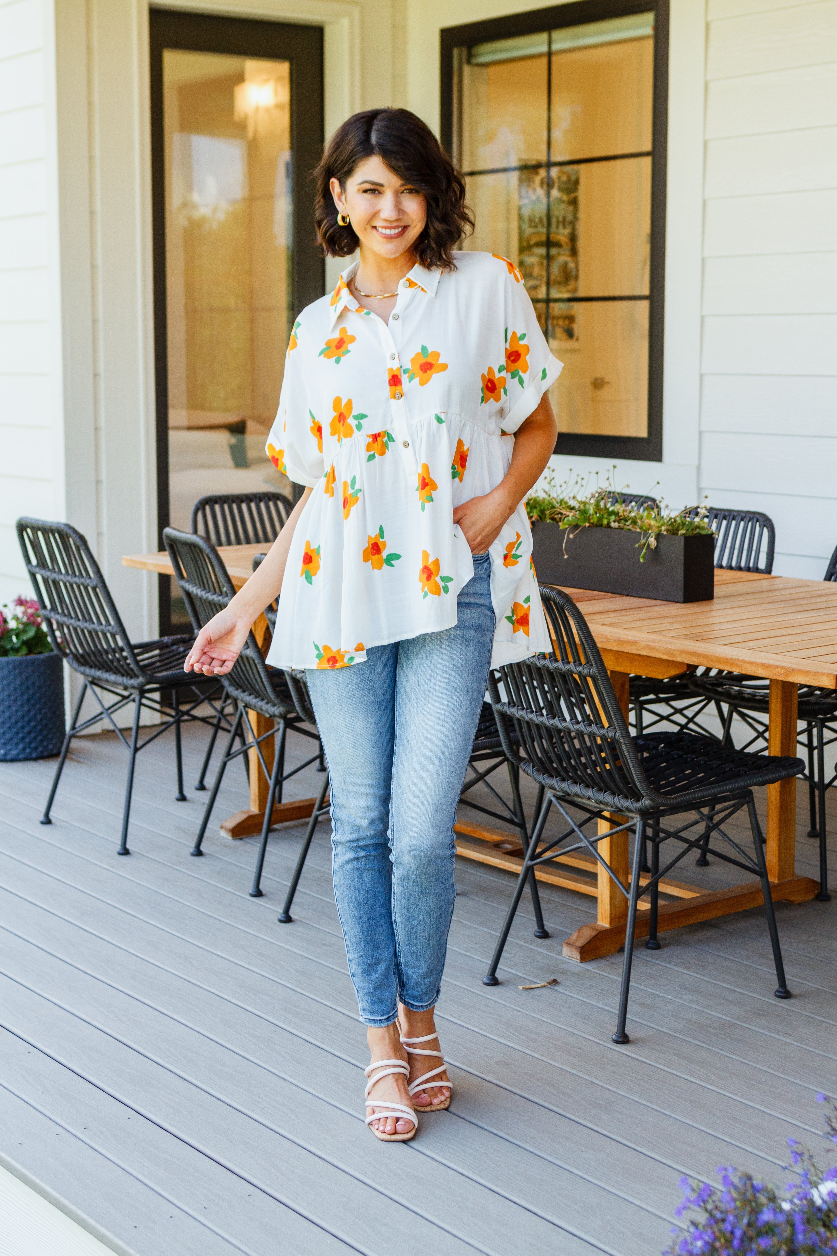 BlissedOutButtonUpBabydollTunic15