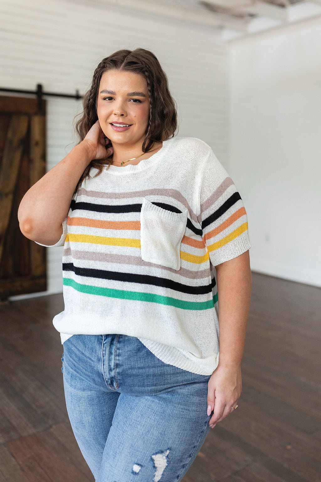 DerbyNightsRetroStripedTop16