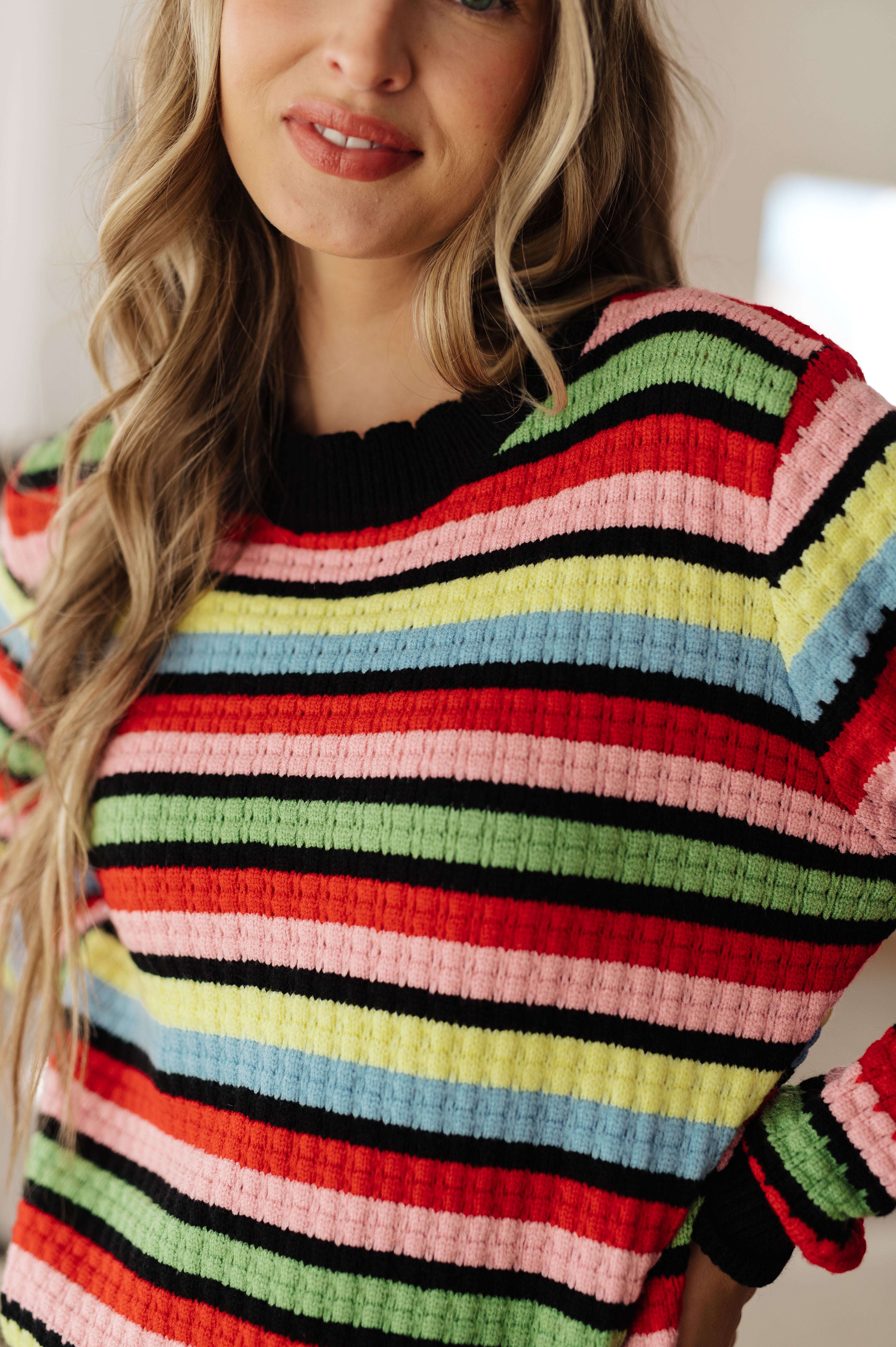 KeepDreamingStripedSweater23