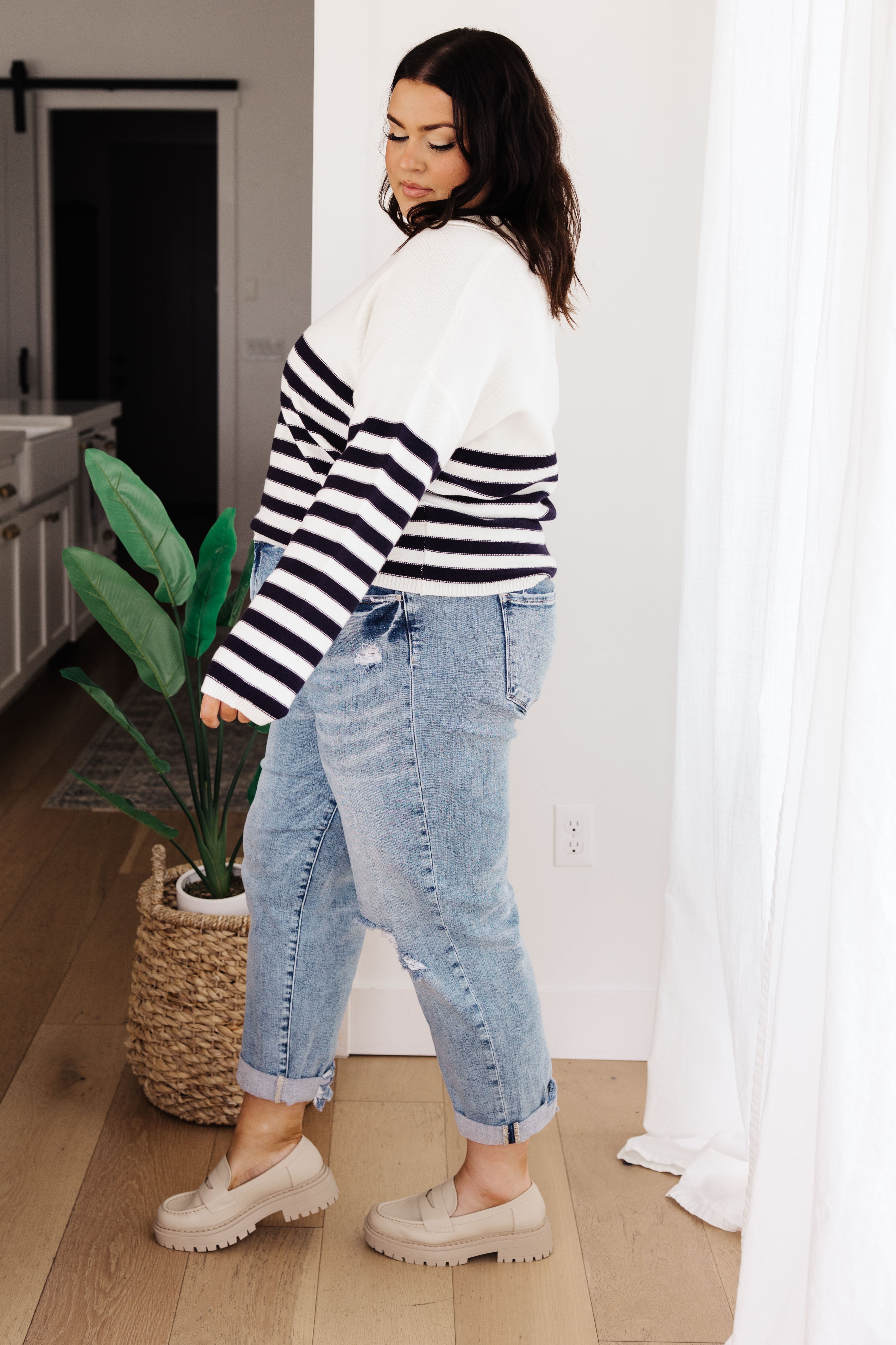 MemorableMomentsStripedSweaterinWhite26