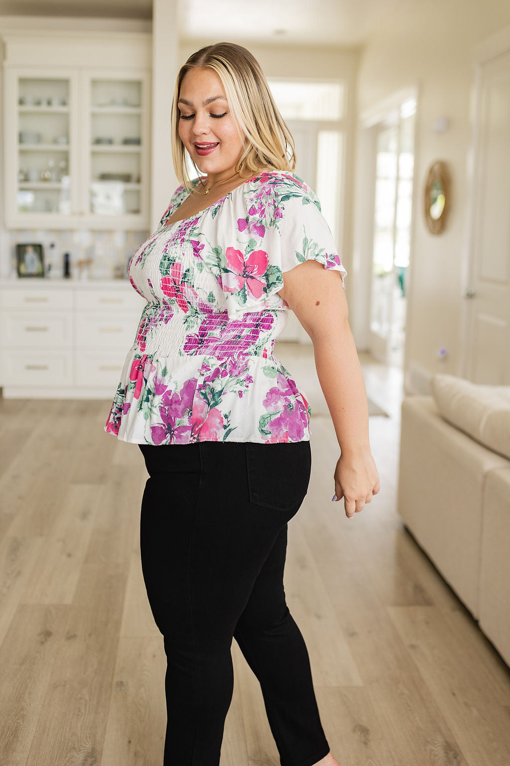 OhSoSimpleFloralBlouse12