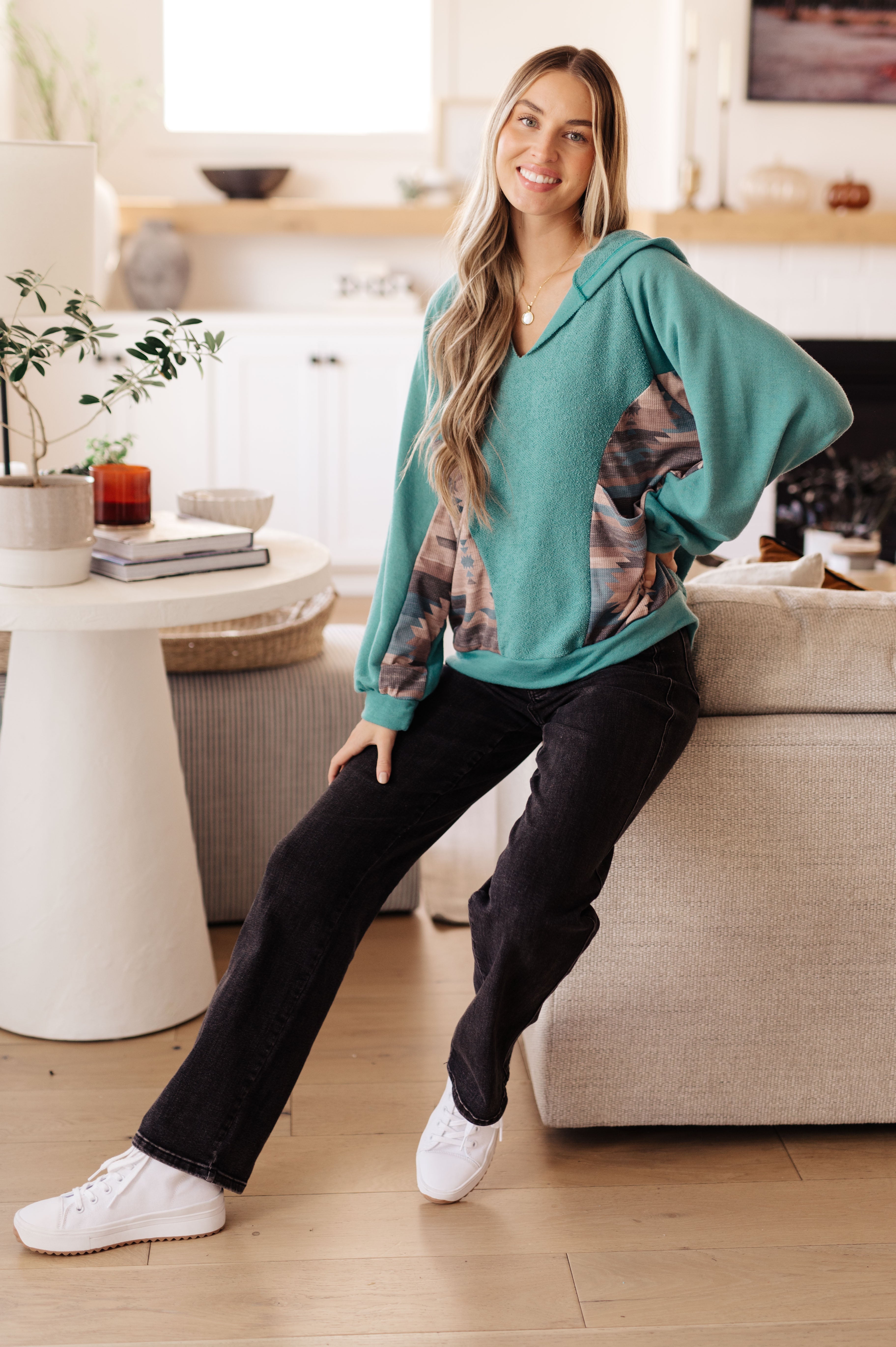 SouthwestSunrisePatchworkHoodie15