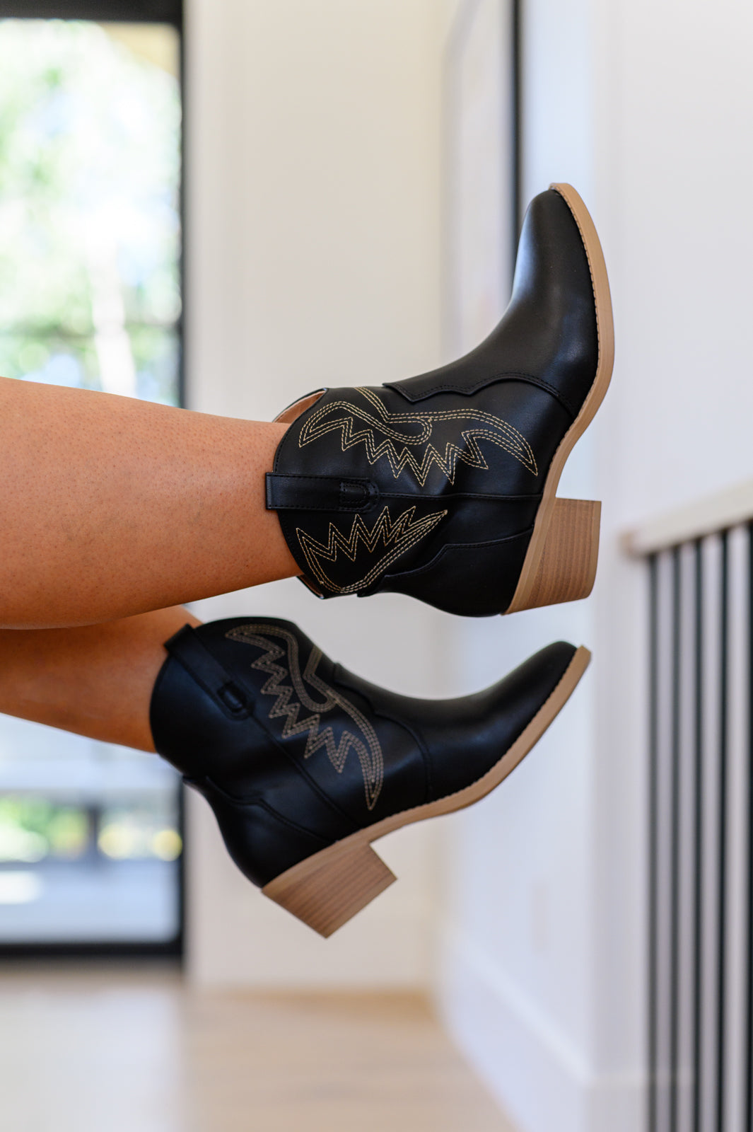 TwoStepWesternBootieinBlack