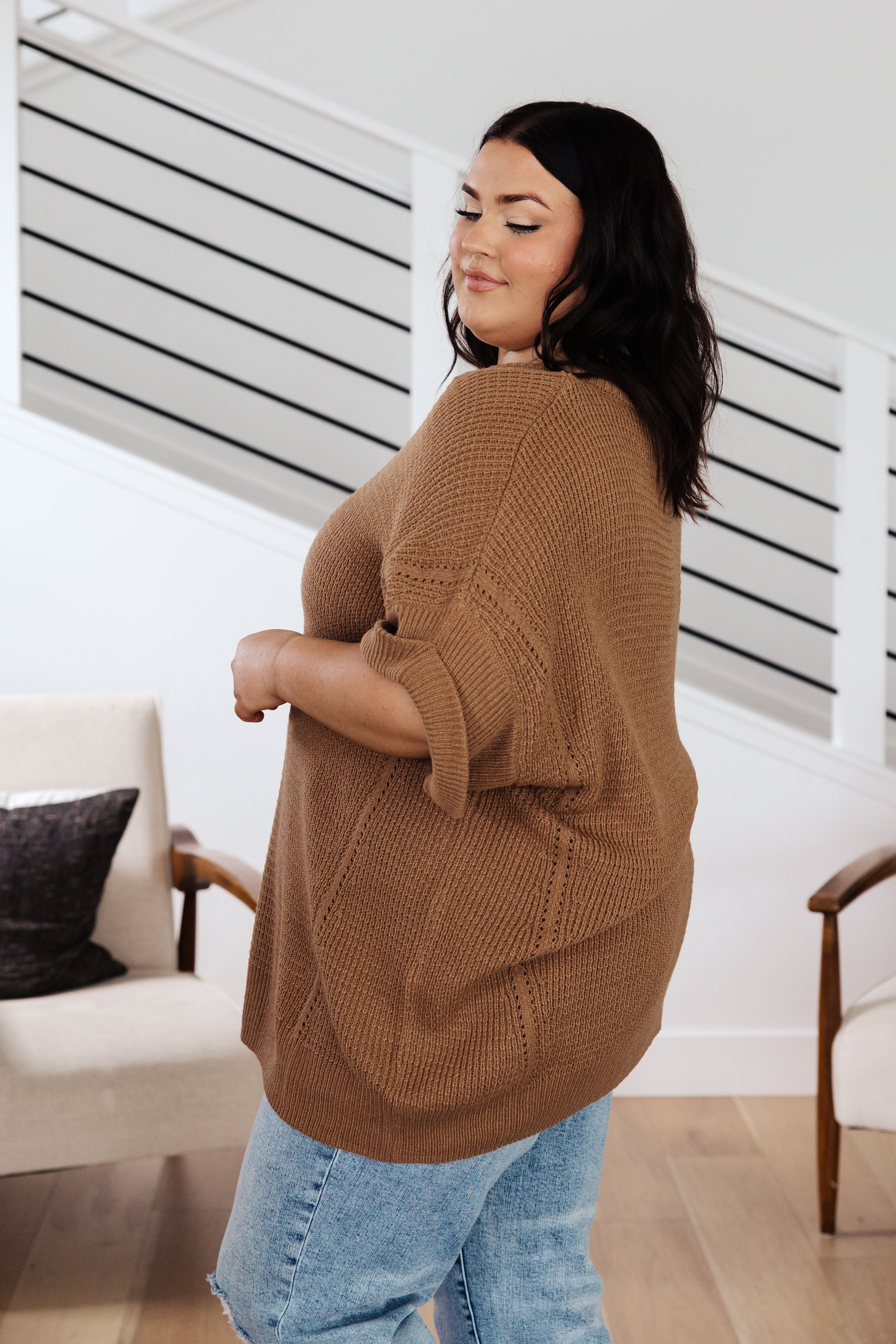 WonderWhyV-NeckShortSleeveSweater6